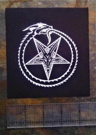 Serpent Pentagram Patch