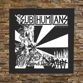 Subhumans Back Patch