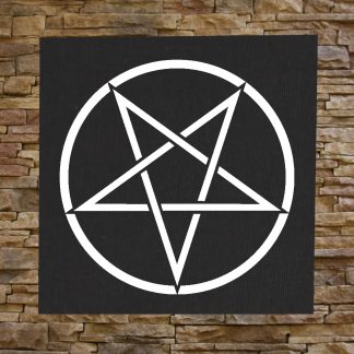 Inverted Pentacle Back Patch