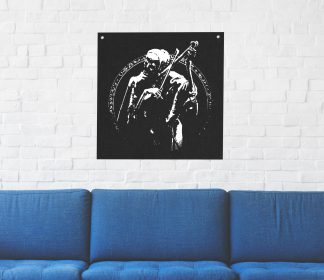 Death as a Musician Tapestry