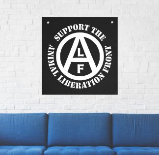 Animal Liberation Front Tapestry