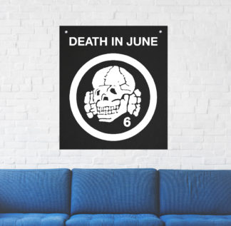 Death in June Totenkopf Tapestry