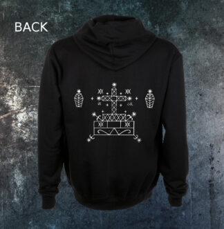 Baron Samedi Voodoo Veve Hoodie
