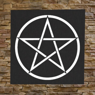 Pentacle Back Patch