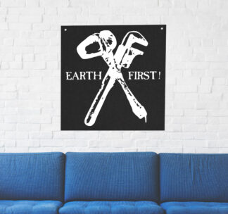 Earth First Tapestry