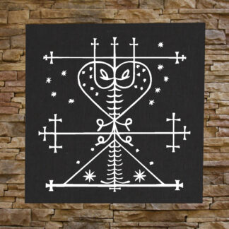 Maman Brigitte Voodoo Veve Back Patch