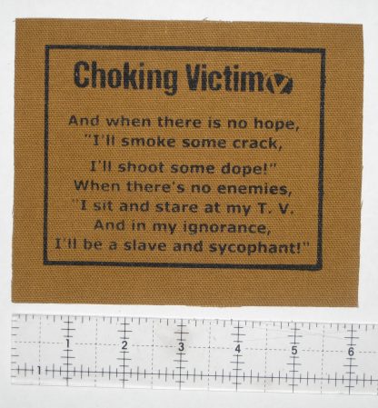 Choking Victim Patch - Image 3