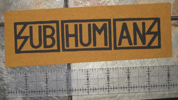 Subhumans Patch - Image 3