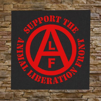 Animal Liberation Front (ALF) Back Patch - Image 2