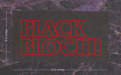 Black Bloc Back Patch - Image 2