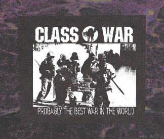 Class War Back Patch