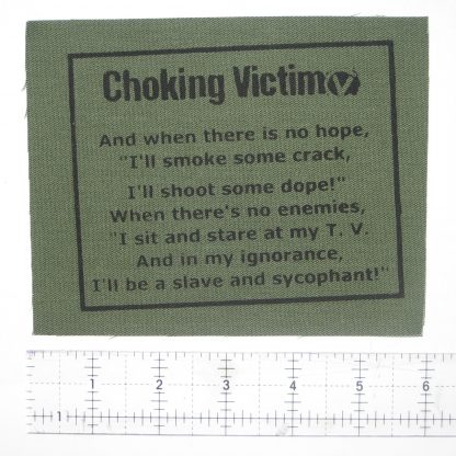 Choking Victim Patch - Image 2