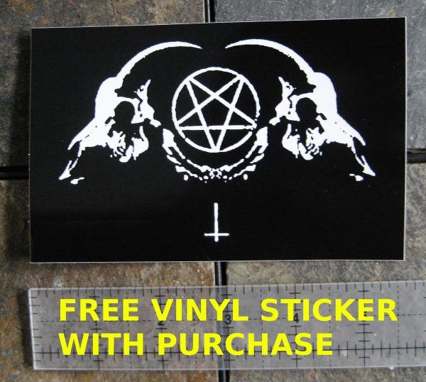 Goat Skull Back Patch - Image 4