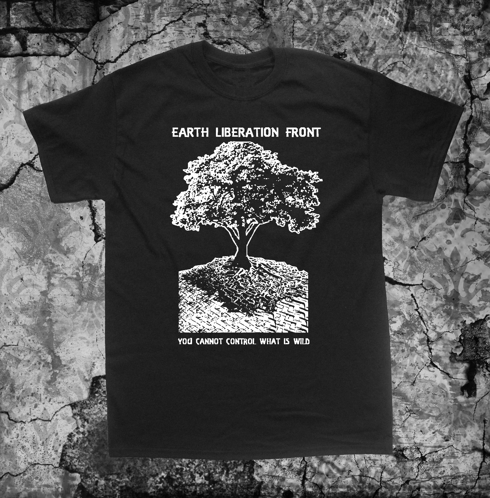 Earth First Liberation Front Patch Punk Vegan Environmental Nature ALF ELF Green