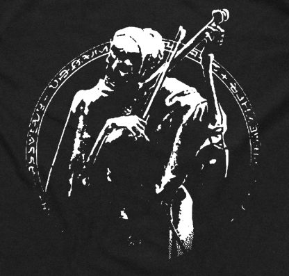 Death as a Musician Hoodie - Image 2