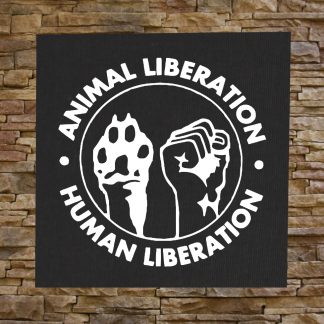 Animal & Human Liberation Back Patch