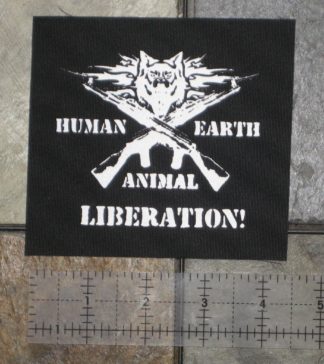 Human, Earth, & Animal Liberation Patch