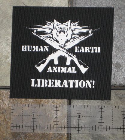 Human, Earth, & Animal Liberation Patch