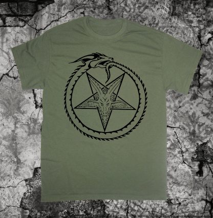 Serpent Pentagram Shirt - Image 3