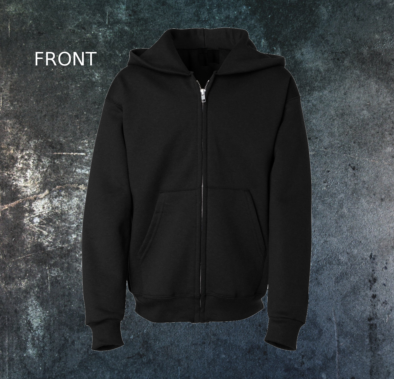 Black Zip Up Hoodie Template from www.chatnoir.us