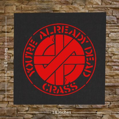 Crass Back Patch - Image 2