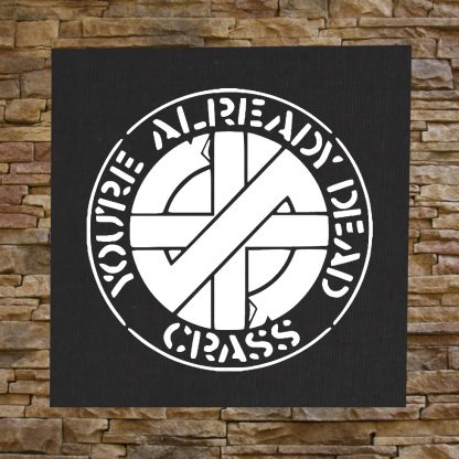 Crass Back Patch