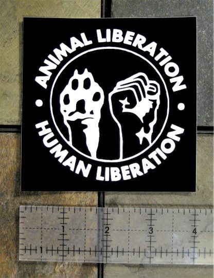 Human & Animal Liberation Sticker