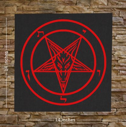 Pentagram Back Patch - Image 2