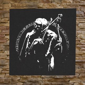 Death as a Musician Back Patch