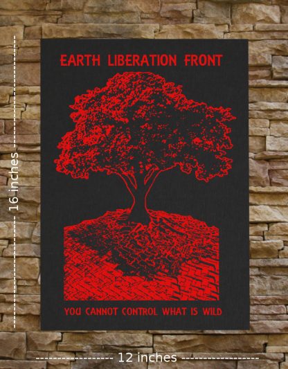 Earth Liberation Front (ELF) Back Patch - Image 2