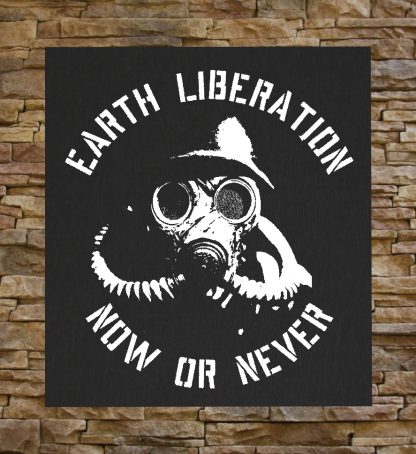 Earth Liberation Back Patch