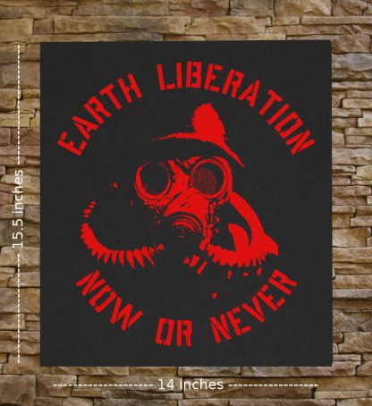 Earth Liberation Back Patch - Image 2