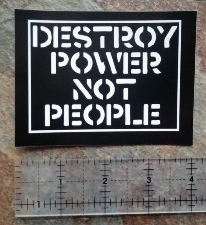 Crass Anarchy Sticker