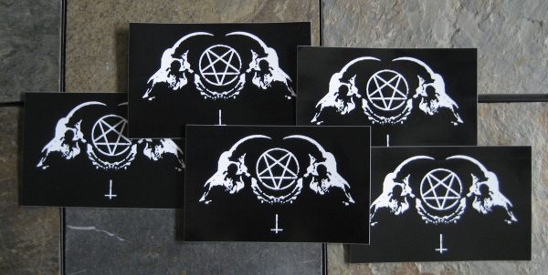 Goat Skull Sticker - Image 2