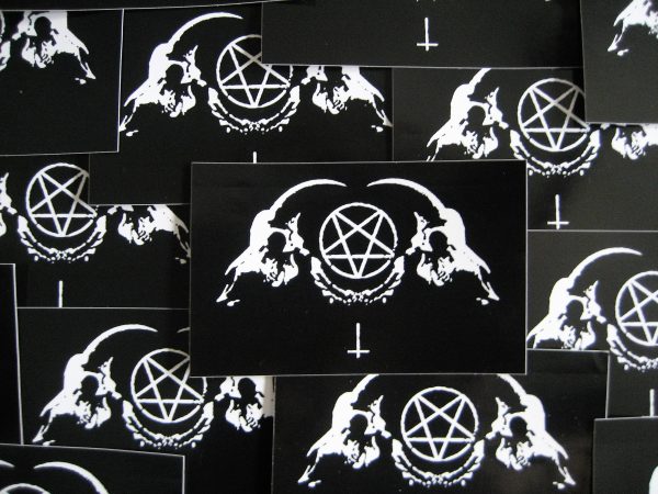 Goat Skull Sticker - Image 3