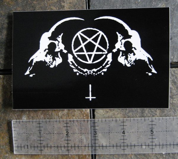 Goat Skull Sticker
