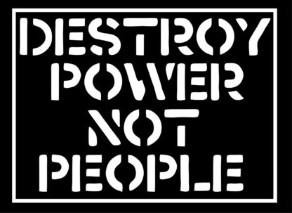 Crass Anarchy Sticker - Image 3