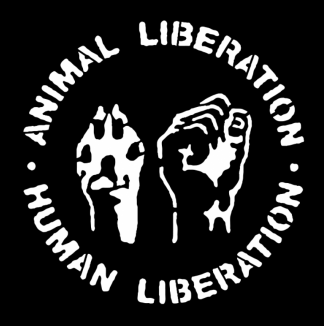 Animal & Human Liberation Die Cut Sticker