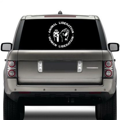 Animal & Human Liberation Die Cut Sticker - Image 5