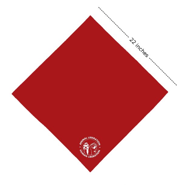 Animal & Human Liberation Bandanna - Image 7