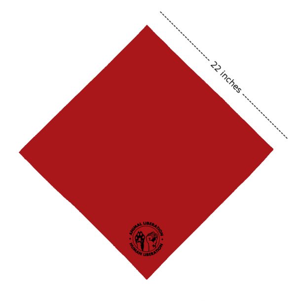Animal & Human Liberation Bandanna - Image 5