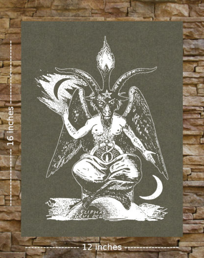 Baphomet Back Patch - Image 4