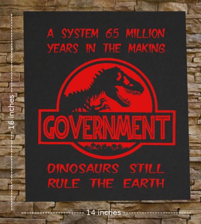 Anti Government Back Patch - Image 2