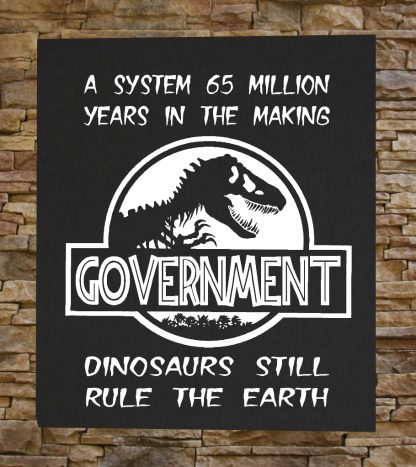 Anti Government Back Patch