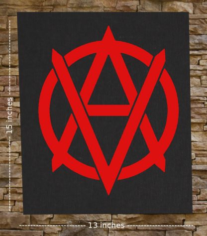 Vegan Anarchist Back Patch - Image 2
