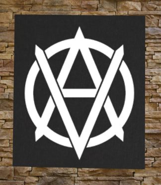 Vegan Anarchist Back Patch