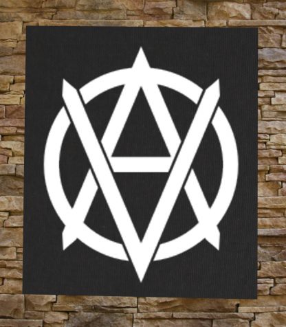 Vegan Anarchist Back Patch