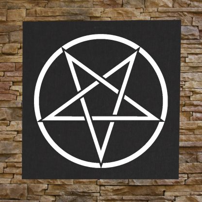 Inverted Pentacle Back Patch