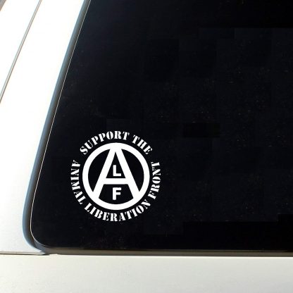 Animal Liberation Front (ALF) Die Cut Sticker - Image 3