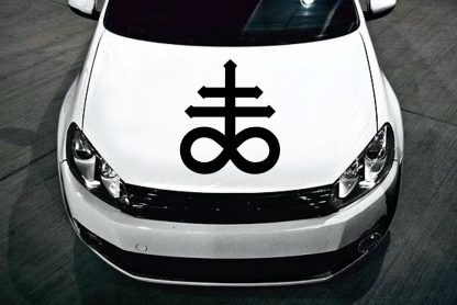 Leviathan Cross Die Cut Sticker - Image 8